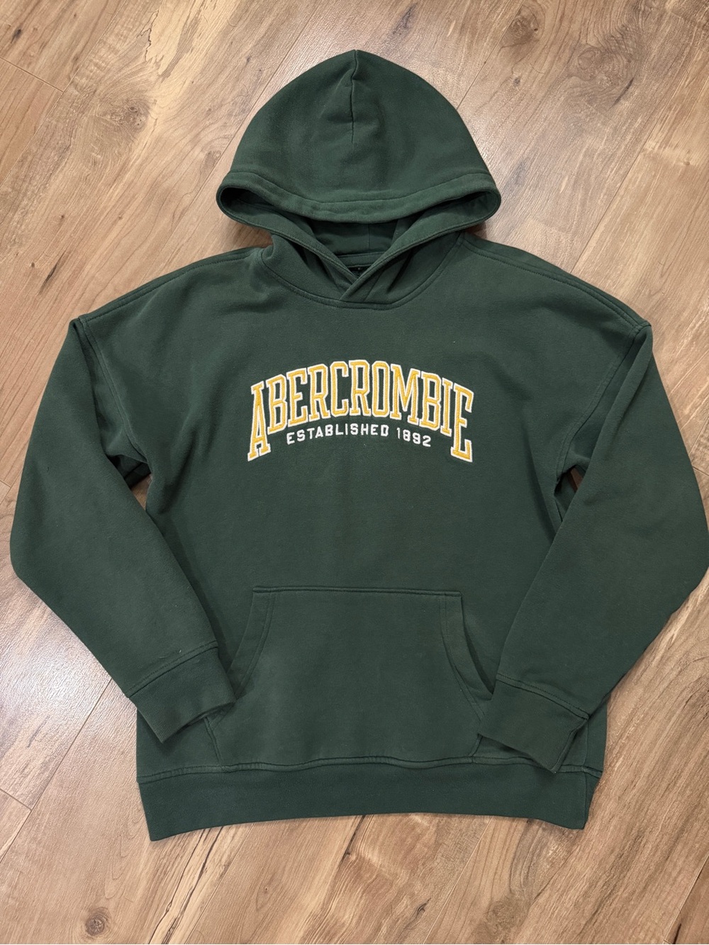 Y2K Abercrombie & Fitch spell out hoodie - XS/S